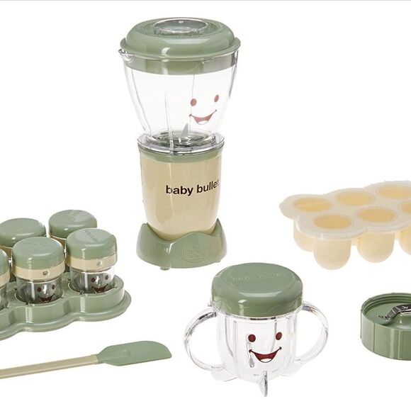 Magic Bullet Baby Bullet Care System Green 5 Minute Prep - Picture 1 of 15